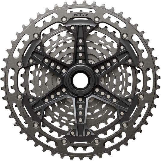 Shimano XTR CS-M9200-12 Cassette - 12-Speed, 10-51t, Hyperglide+, Micro Spline, Gray