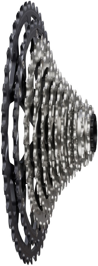 Load image into Gallery viewer, Shimano Deore XT CS-M8200-12 Cassette - 12-Speed, 9-45t, Hyperglide+, Micro Spline, Gray/Silver
