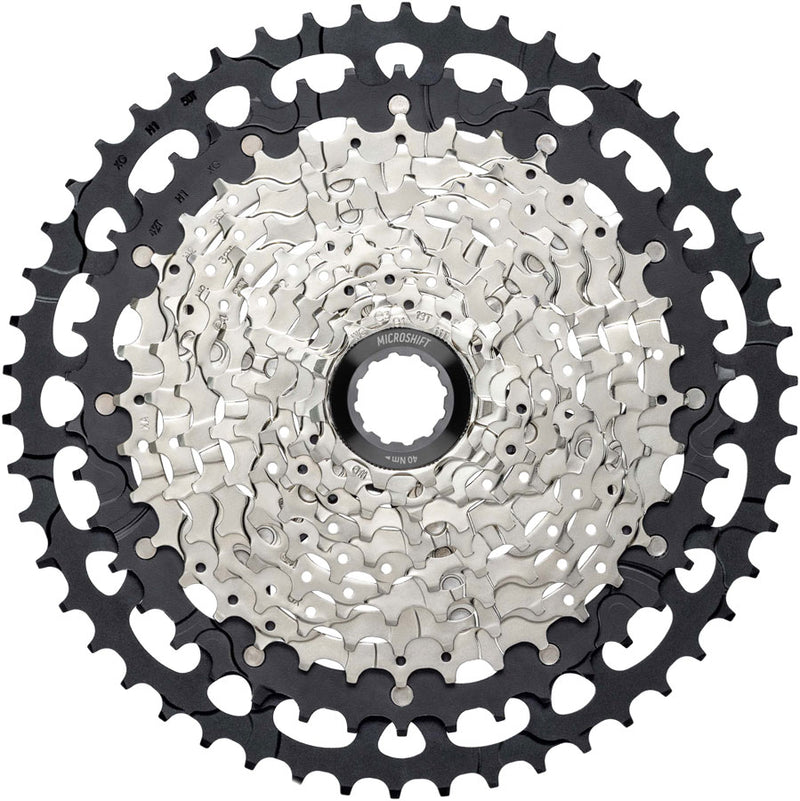 Load image into Gallery viewer, microSHIFT Advent MX 1x11-Speed Groupset - MX Trail Shifter, MX Pro Rear Derailleur, Aluminum Cage, Clutch, 11-50t
