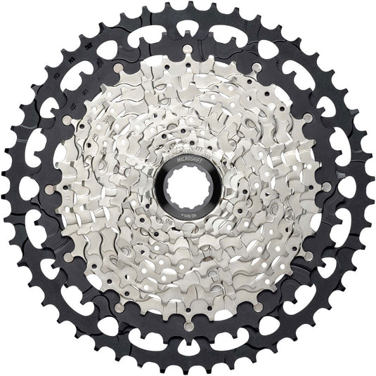 microSHIFT Advent MX 1x11-Speed Groupset - MX Trail Shifter, MX Pro Rear Derailleur, Aluminum Cage, Clutch, 11-50t