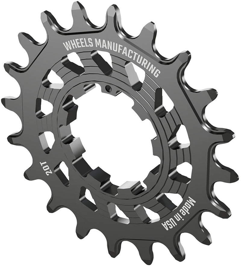 Load image into Gallery viewer, Wheels Manufacturing SOLO HG Cog - 20t, Fits SOLO-HG Kits, Black
