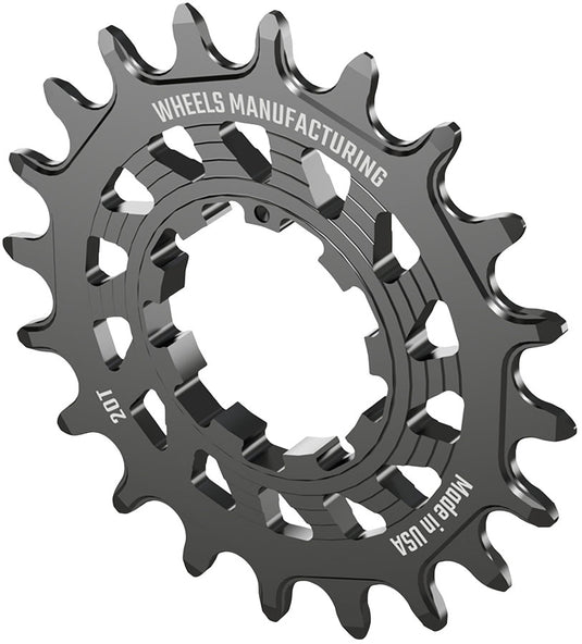 Wheels Manufacturing SOLO HG Cog - 20t, Fits SOLO-HG Kits, Black