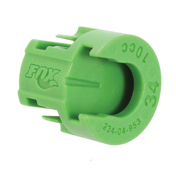 Load image into Gallery viewer, Fox Shox 10cc Green Volume Spacers for 34 Float NA2 Forks Adjustable Air Spring Components
