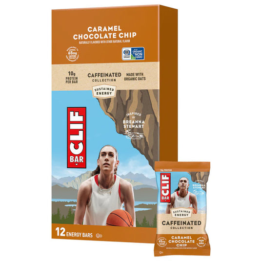Clif Clif Bar, Chocolate Chunk Caramel, 12/Count