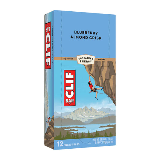Clif Bar Original Dairy Free with Organic Ingredients: Blueberry Crisp Box of 12