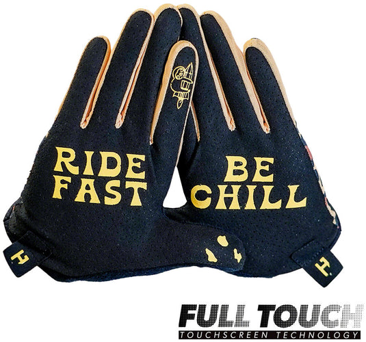 Handup Vented Gloves - Chill Cheetah, Xlarge