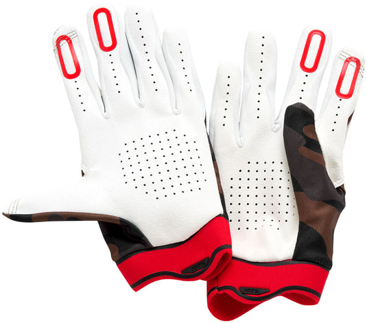 100% Itrack Gloves - Camo, Large