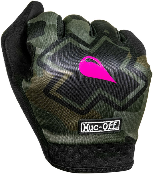 Muc-Off MTB Ride Full Finger Gloves, Unisex, Camo, XS, Pair