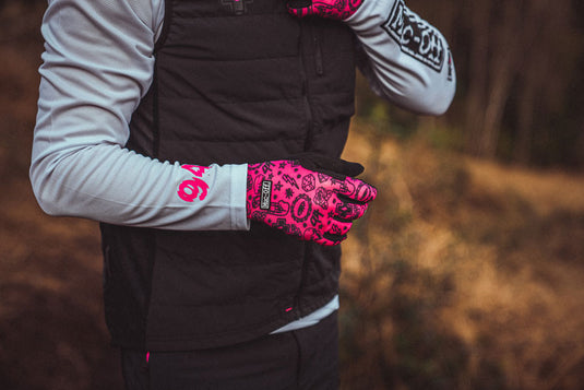 Muc-Off Summer Lightweight Mesh Rider Gloves - Pink, 2XLarge