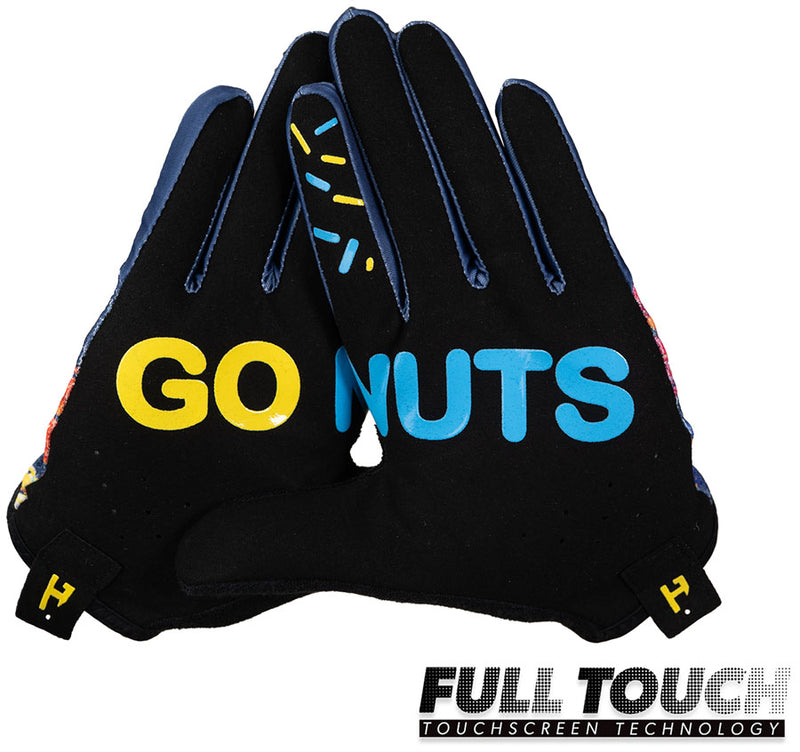 Load image into Gallery viewer, Handup Most Days Gloves - Floating Donuts, Large
