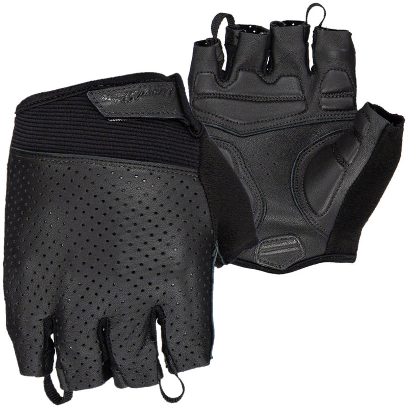 Load image into Gallery viewer, Lizard Skins Aramus Classic 2021, Short Finger Gloves, Jet Black, L, Pair
