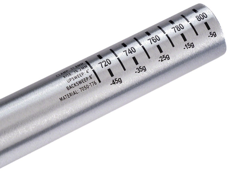 Load image into Gallery viewer, ProTaper A76 Handlebar - 810mm, 76mm Rise, 31.8mm, Aluminum, Polished Silver
