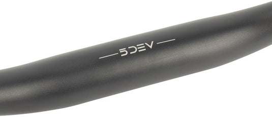 5DEV Alloy Handlebar - 31.8mm Clamp, 800mm, 40mm Rise, 7075 Aluminum, Black