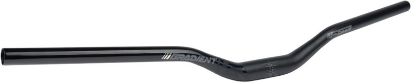 Load image into Gallery viewer, Full Speed Ahead Gradient Alloy Riser Handlebar - Aluminum, 31.8mm Clamp, 40mm Rise, 800mm, Black
