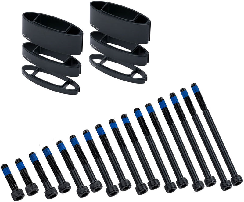 Load image into Gallery viewer, Vision Aero Armrest Stack Riser Kit for TFA, TriMax &amp; TFE Aerobars Adjustable, Aluminum, Easy-Install
