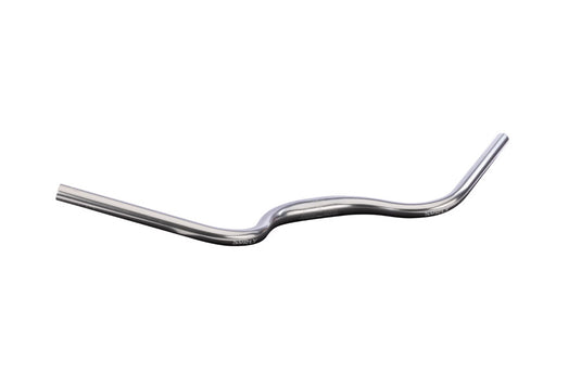 Surly Terminal Handlebar 31.8mm Clam 40mm Rise Back Sweep 34° Silver Aluminum