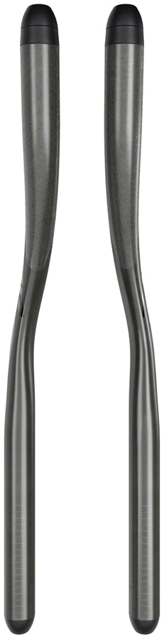 Zipp Vuka Carbon Evo 70 Aero Handlebar, Diameter: 22.2mm, Rise: 70mm, Black