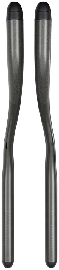 Zipp Vuka Carbon Evo 110 Aero Handlebar, Diameter: 22.2mm, Rise: 110mm, Black