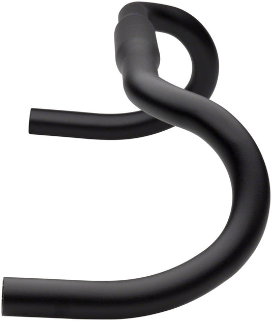Salsa Cowchipper Drop Handlebar 31.8mm 24° flare/12° drop 46cm Black Aluminum