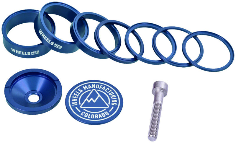 Load image into Gallery viewer, Wheels-Manufacturing-Pro-StackRight-Headset-Spacer-Kit-Headset-Stack-Spacer-HDSS0316
