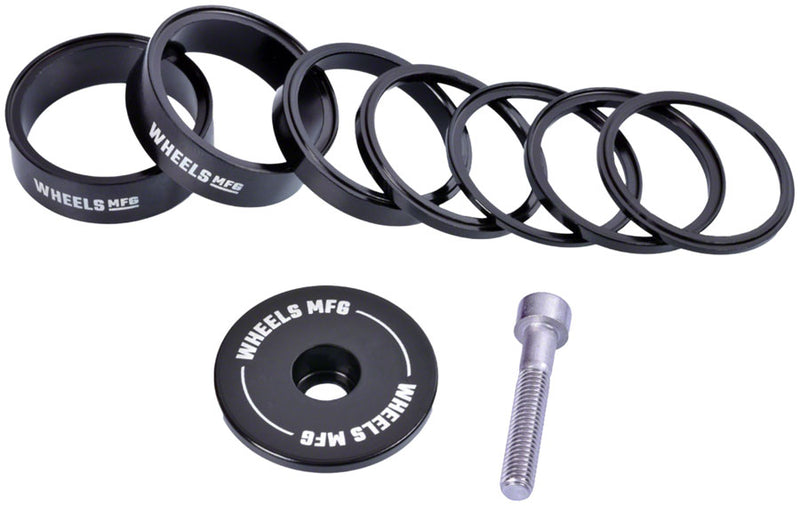 Load image into Gallery viewer, Wheels-Manufacturing-Essential-StackRight-Headset-Spacer-Kit-Headset-Stack-Spacer-HDSS0337
