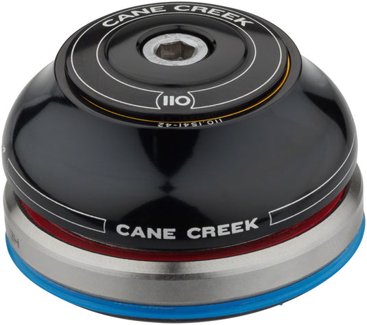 Cane Creek 110 Headset IS41/28.6|IS52/40, Tall Top 51.1 OD Blk