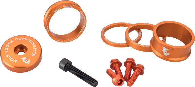 Load image into Gallery viewer, Wolf-Tooth-Anodized-Bling-Kit-Headset-Stack-Spacer-Mountain-Bike-Road-Bike-HD0276

