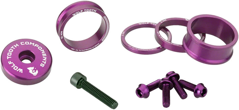 Load image into Gallery viewer, Wolf-Tooth-Anodized-Bling-Kit-Headset-Stack-Spacer-HDSS0407
