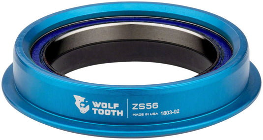 Wolf Tooth Performance Headset Bundle - Aircraft Aluminum, Black Oxide Bearings, ZS56/40 & ZS44/28.6 for Mountain & Road Bikes