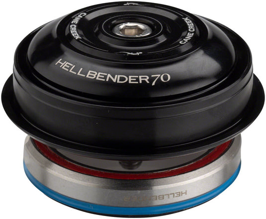 Cane Creek Hellbender 70 Series Semi-Integrated Black ZS44/28.6|ZS56/40 1-1/8in - 1.5`