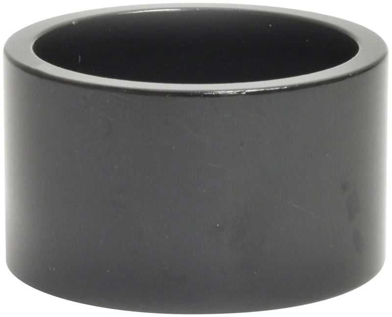 Load image into Gallery viewer, Pack of 2 Wheels Manufacturing Aluminum Headset Spacer - 1-1/8", 20mm, Black
