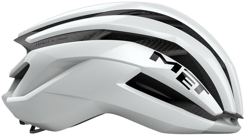 Load image into Gallery viewer, MET Trenta 3K Carbon Helmet - White Gloss, Small
