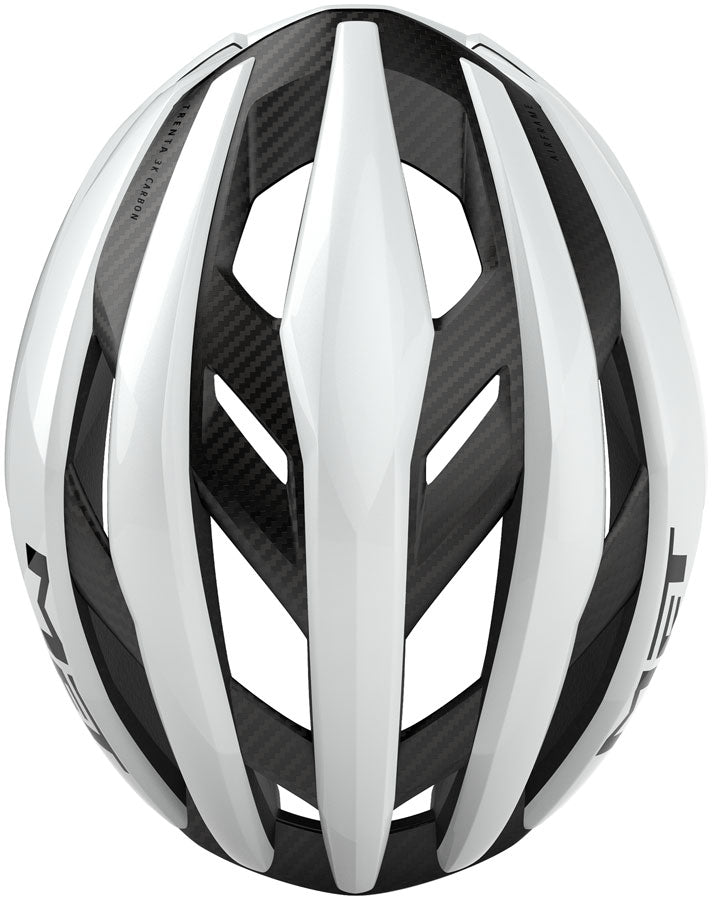 Load image into Gallery viewer, MET Trenta 3K Carbon Helmet - White Gloss, Small
