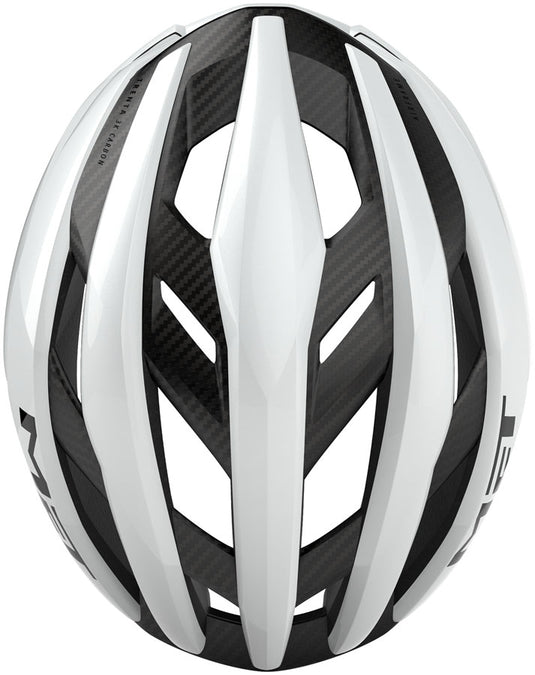 MET Trenta 3K Carbon Helmet - White Gloss, Small