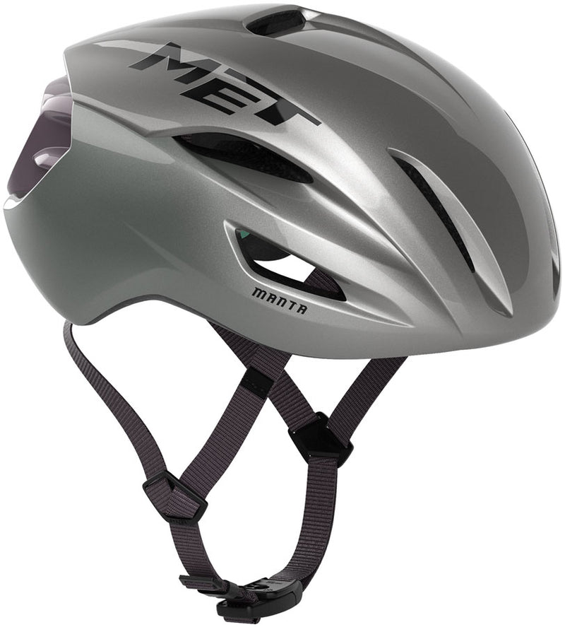 Load image into Gallery viewer, MET Manta Helmet - Opal Gray Glossy, Large
