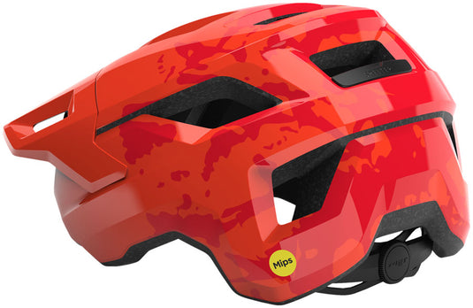 MET Shelter Youth Helmet - Red Glossy, Universal