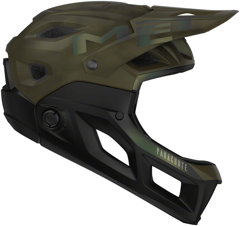 Load image into Gallery viewer, MET Parachute MCR MIPS Helmet - Kiwi Iridescent, Matte, Large
