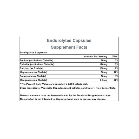Hammer Nutrition Endurolytes Multi-Dose Bottle, 120/Count