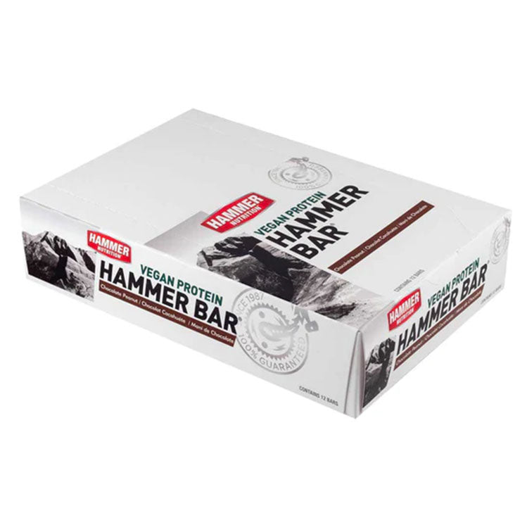 Load image into Gallery viewer, Hammer Nutrition Vegan Protein Bar, Chocolate Peanut, 12/Count
