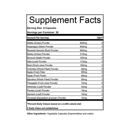 Hammer Nutrition Hammer Greens, 180/Count NLS
