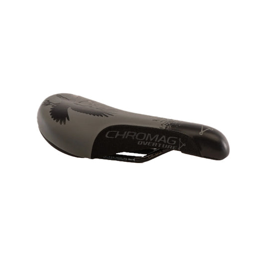 Chromag Overture LTD Saddle, CrMo Rails - Ravens