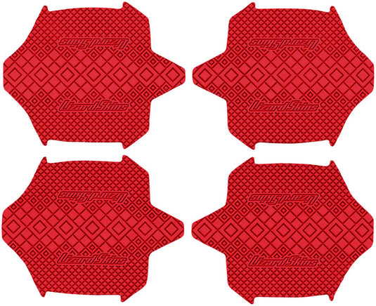 Lizard Skins DSP Lever Grip Grips, Crimson Red, Set