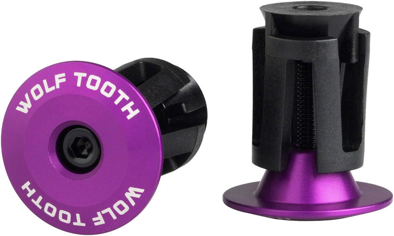 Load image into Gallery viewer, Wolf-Tooth-Alloy-Bar-End-Plugs-Bar-End-Plugs-BEPG0187
