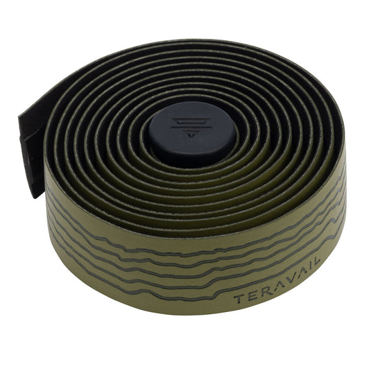 Teravail-Radia-Bar-Tape-Handlebar-Tape-Green-BRTP1141-Road-Bar-Tape