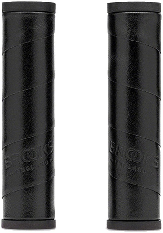 Brooks-Willow-Leather-Grips-Grips-No-130-Bicycle-Grips