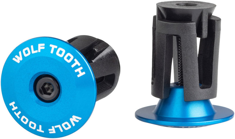 Load image into Gallery viewer, Wolf-Tooth-Alloy-Bar-End-Plugs-Bar-End-Plugs-BEPG0117
