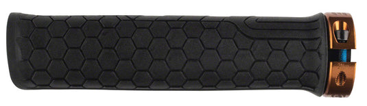 RaceFace Getta Grips - Lock-On, 33mm, Black/Kashmoney Gold