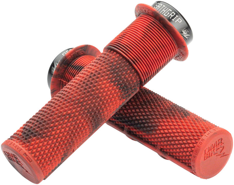 Load image into Gallery viewer, DMR-Flanged-Deathgrip-Thick-Grips-Lock-On-Grip-140-Bicycle-Grips
