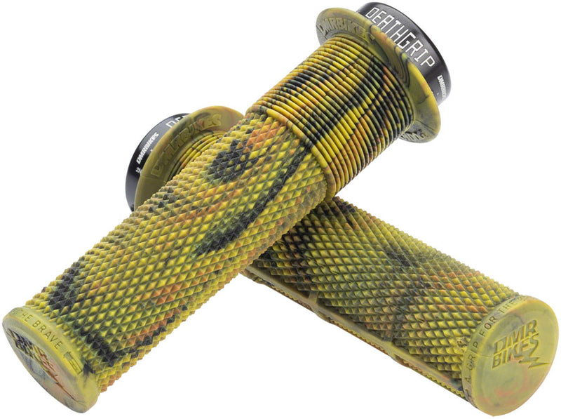 Load image into Gallery viewer, DMR-Flanged-Deathgrip-Thick-Grips-Lock-On-Grip-140-Bicycle-Grips
