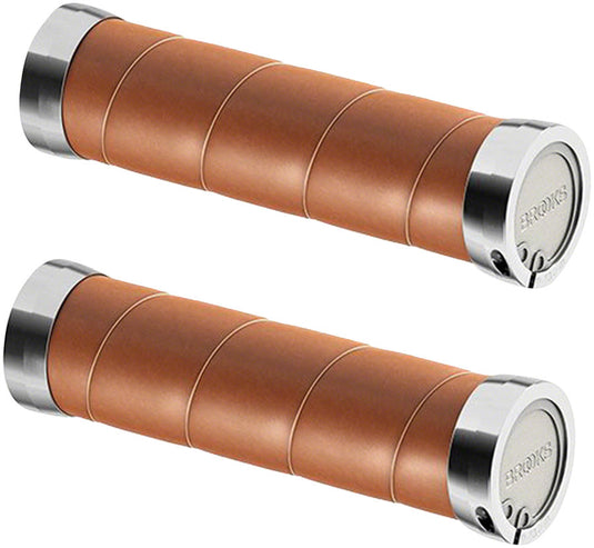 Brooks-Slender-Leather-Grips-Grips-No-130-Bicycle-Grips